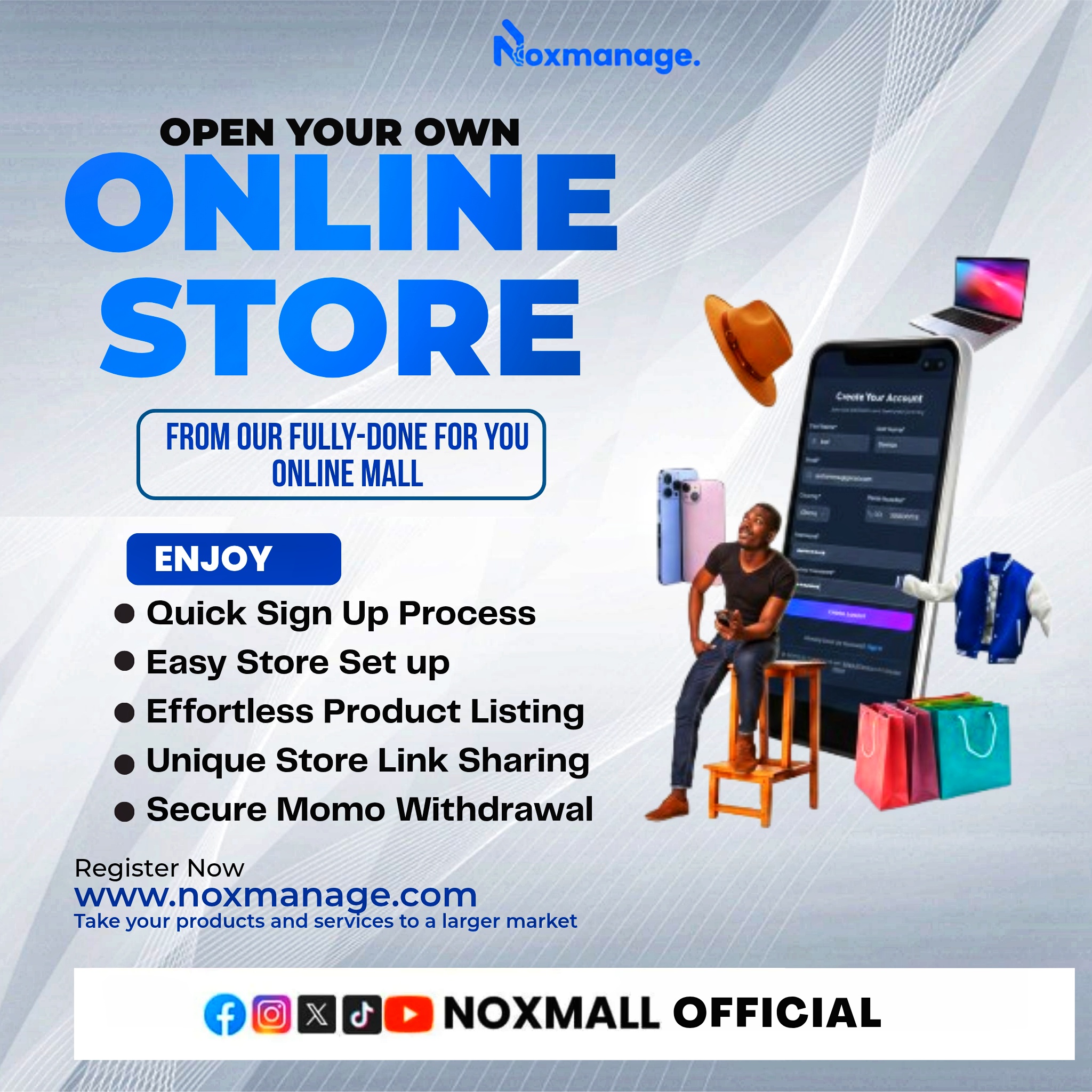 List Your Business on NoxMall for FREE – Get More Customers